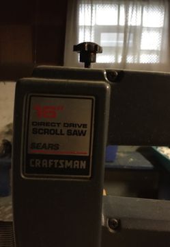 Craftsman scroll saw 16” direct drive