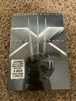 Collectors edition The Last Stand. The X Men DVD.