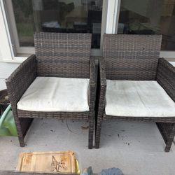 Outdoor Wicker Chairs