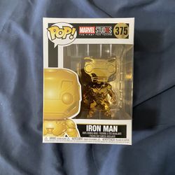 Funko Pop. Iron Man Gold Chrome 