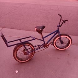 BMX custom Built Bike 2 Person Seater....20" Fat Wheels....
