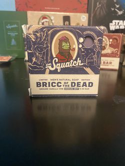 Dr. Squatch Bricc Of The Dead Bar Soap