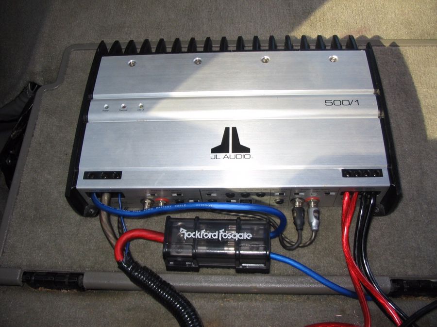 Jl audio 500/1 mono amp read description for parts/repair