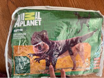 Raptor Dog Costume Size Large