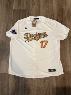 Shohei Ohtani Los Angeles Dodgers Nike 2025 Gold Collection Kanji Limited Jersey