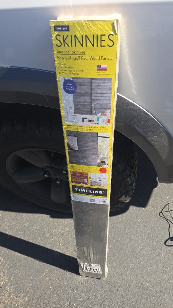 Wood Paneling For Accent Wall x 3 Packs- New ! Obo