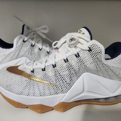 Nike LeBron 12 USA Olympic Shoes Size 9