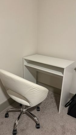Desk and Swivel Chair