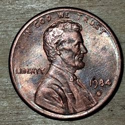 1984 DOUBLE DIE PENNY 