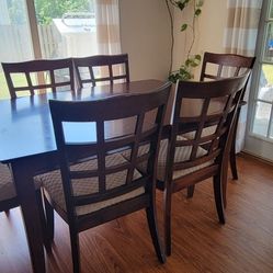 Dining Table Set 7 Pieces 