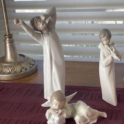 Lladro And Nao Figurines 