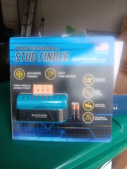 Selling a stud finder. Never been opened.