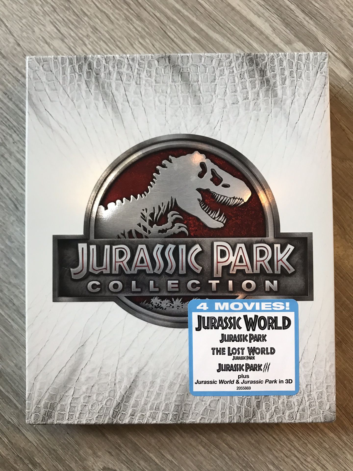Jurassic Park Collection (includes Jurassic World) Blu Ray