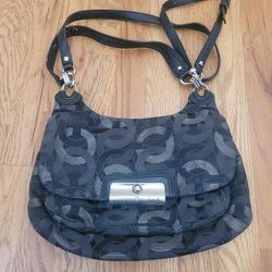 Genuine COACH Crossbody Handbag - Good Condition 