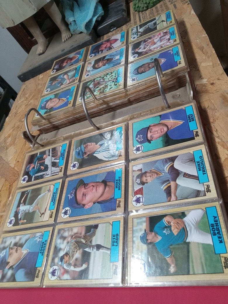 Baseball Cards From A Storage Unit