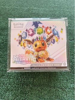 Prismatic Evolutions Elite trainer box