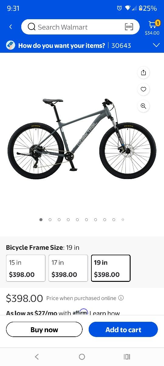 Ozark Trail Bike