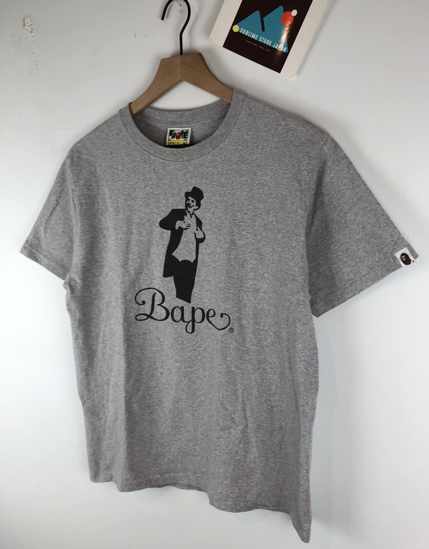 Grey Bape T Shirt 