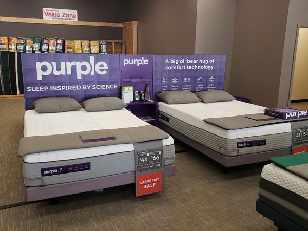 nearest purple mattress store