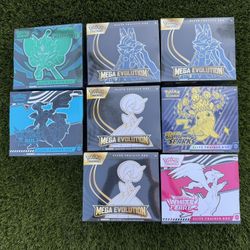 Pokemon Elite Trainer boxes 