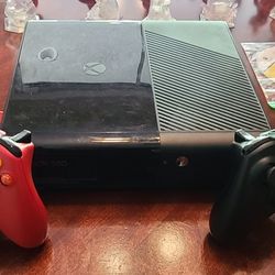 Xbox 360, Disney Infinity lot and games.