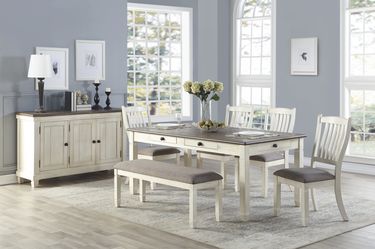 72 INCH 6Pc Dining Set
