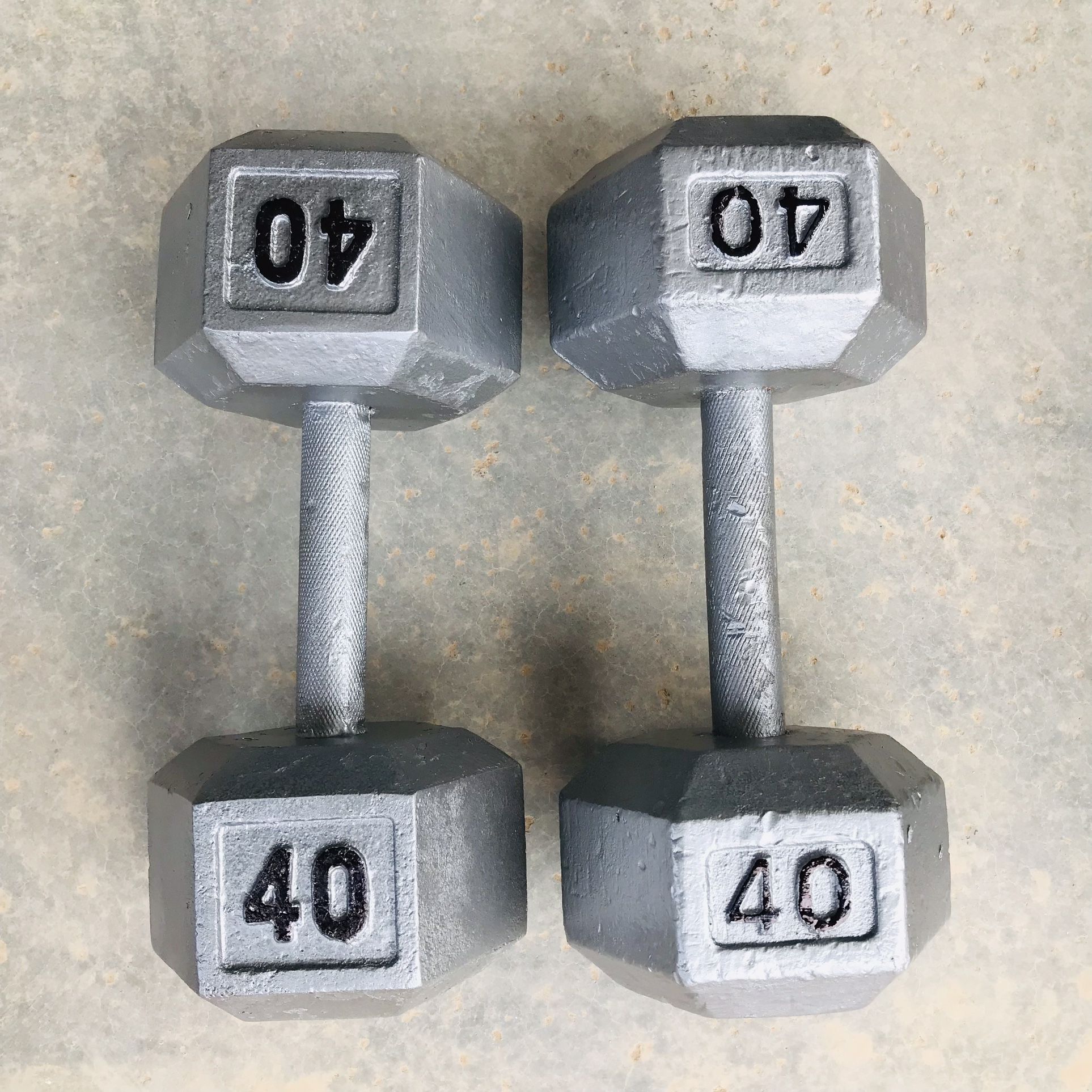 40 Lb Dumbbell Weights Set