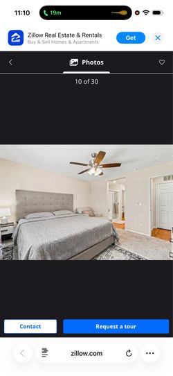 King bed frame & mattress