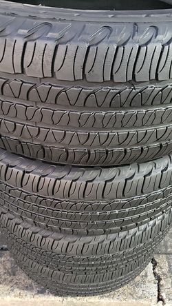 Four matching Goodyear tires for sale 245/65/17
