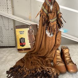 Native American Costume/ Shoes 