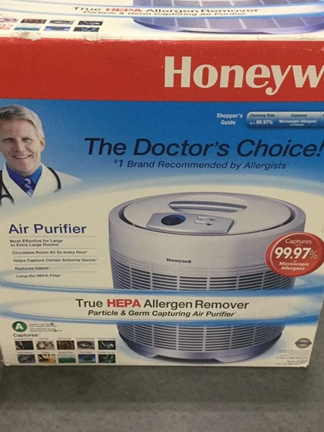 Honeywell HEPA Air Purifier 374 Sq. Ft.