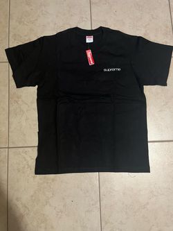 Black NYC Supreme Tee