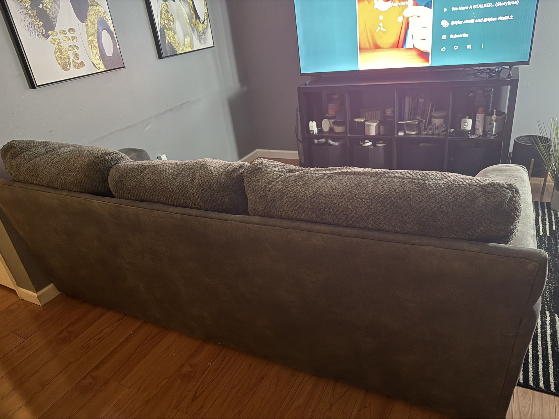 Gray Sofa