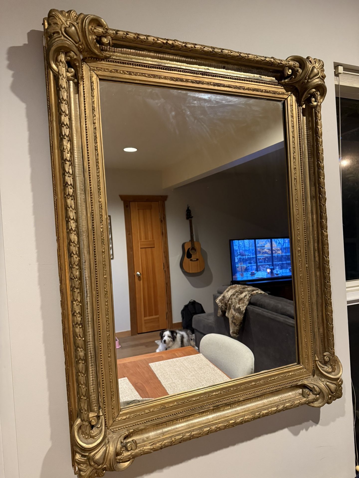 Antique Gold Mirror