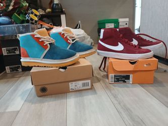 UGG Kids Boots & Nike Blazer Mid 77 Bundle