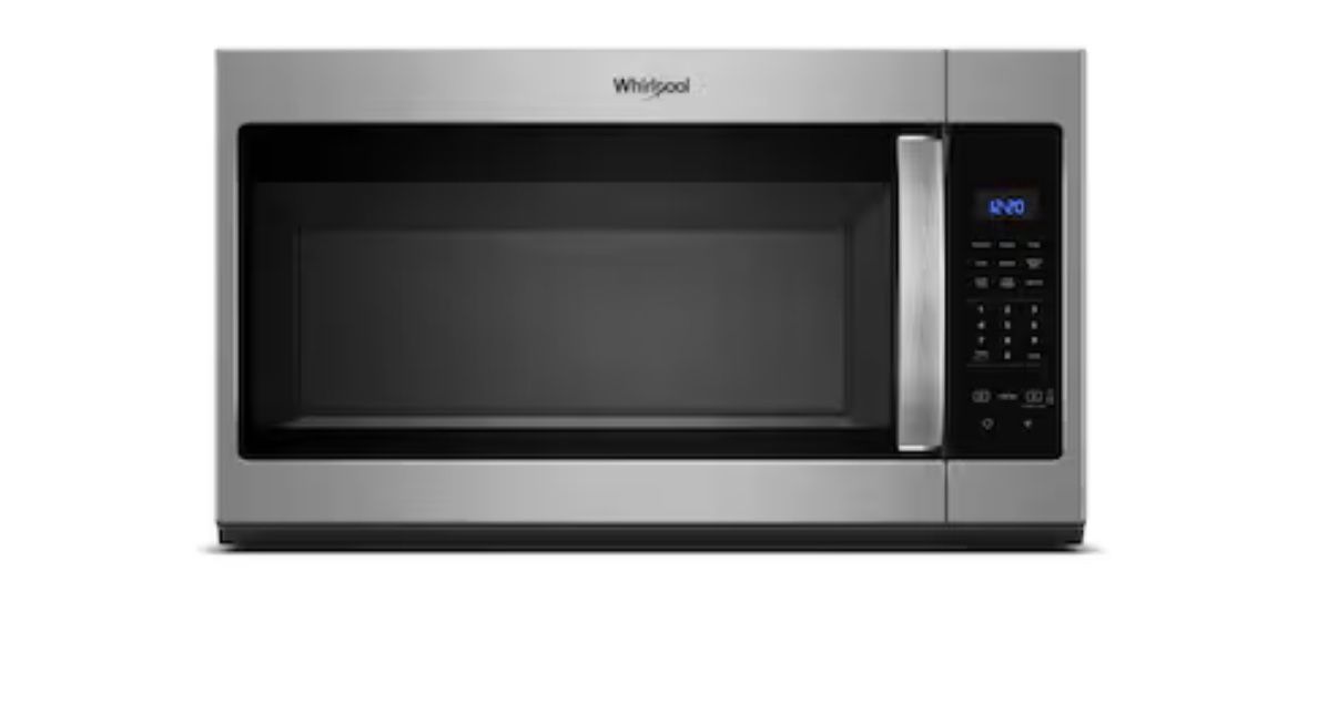Whirlpool 1.7-cu ft 29.94-in Over-the-Range Microwave ( Fingerprint Resistant Stainless Steel)