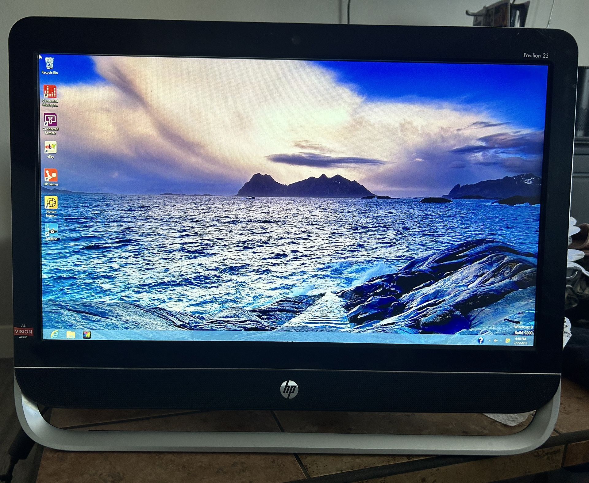 Hp Printer And All In One Desktop