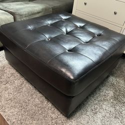 Black Ottoman 