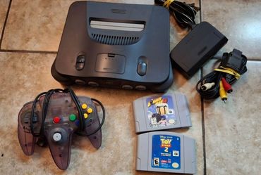 Nintendo 64 Console Bundle with Games