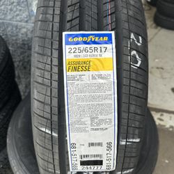 225/65/17 New Set Of Goodyear Tires Installed 