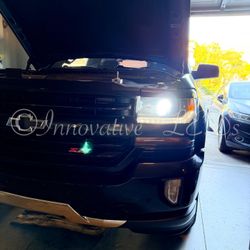 9006  LED Headlight Bulbs Low Beam Fog Light 300% Brighter 6500K Cool White Conversion Kit IP67 Waterproof 2 PCS 