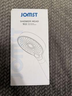 Filtered Shower Head with Handheld, High Pressure Showerhead Filter for Hard Water - 3 Spray Modes, Adjustable Angle Shower Head Water Softener, Remov