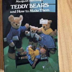 VTG 1964 How To Make Teddy Bears Book 
