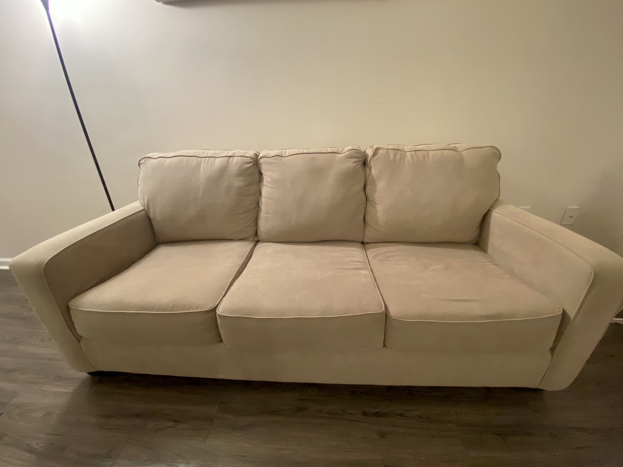 Tan Couch/Sofa Sleeper