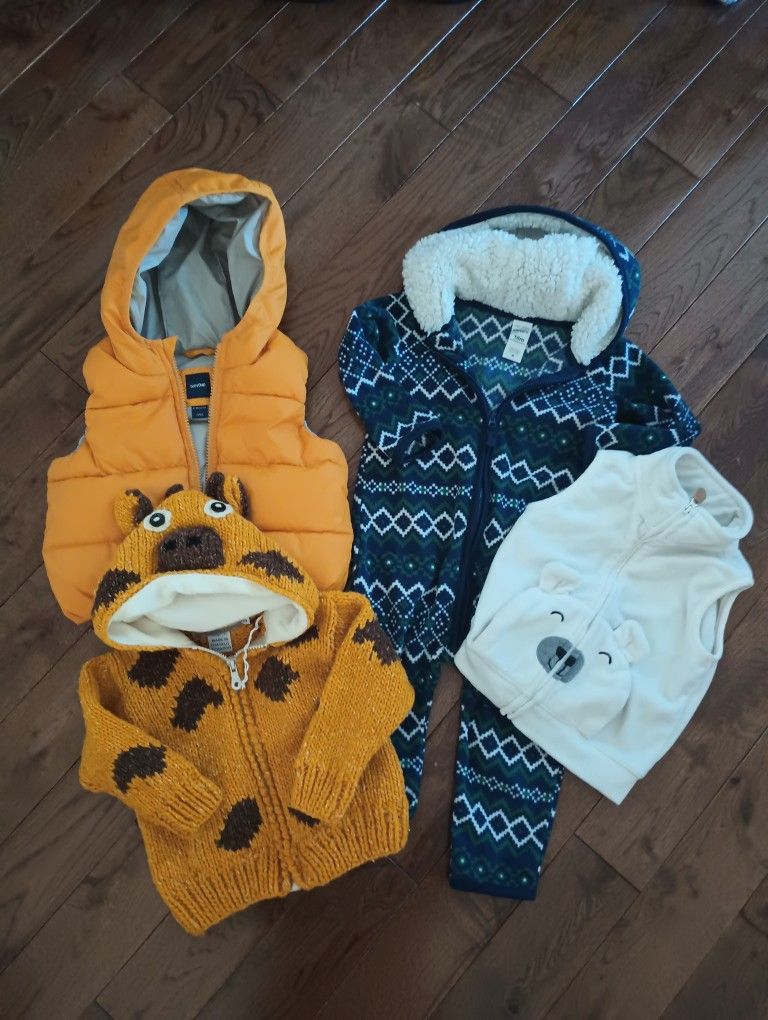 12-18 Months Old Winter Outerwear Gear