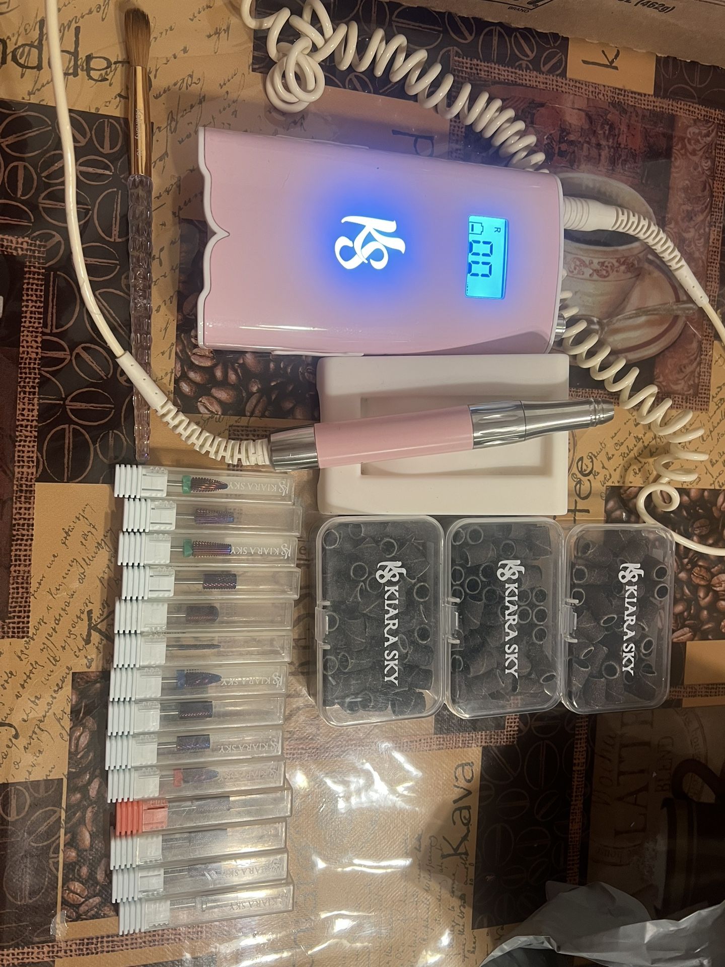 Kiara Sky Drill With Drill Bits & Brush