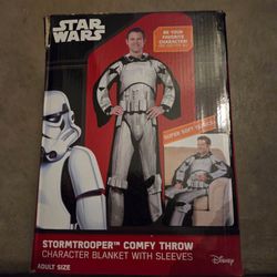 Star Wars Stormtrooper comfy throw blanket!