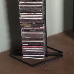 4ft Tall CD Floor Stand Perfect Condition 