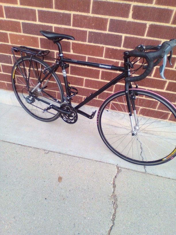 MY ROAD BIKE CALLED THE BLACK STALLION