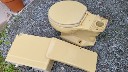 Yellow Toilet